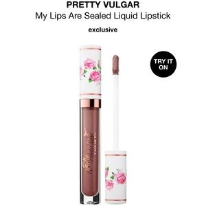 Pretty Vulgar My Lips are Sealed Liquid Lipstick
